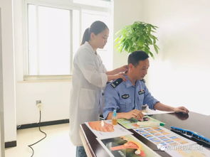 助力健康 幸福警营——花园所开展暖警健康咨询医疗服务活动